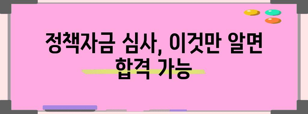 중소기업 정부정책자금 신청 가이드 | 비밀절차와 필수 요령