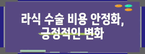 라식 수술 비용 안정화로 높아진 만족도