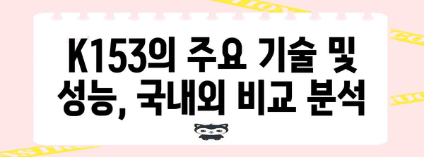 K153 전술차량 모델 분석 및 특징