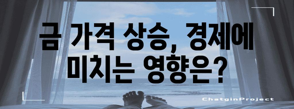 금 가격 상승 전망 | 3,000달러를 돌파할 가능성