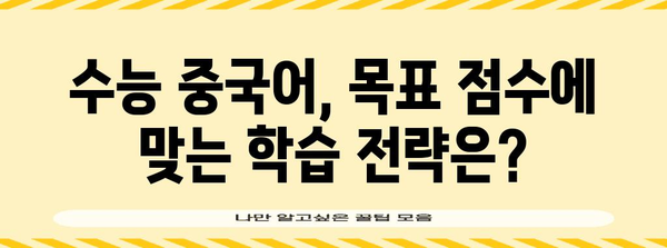수능 중국어, 어느 정도 수준이 필요할까요? | 수능, 중국어, 학습, 목표 설정, 난이도