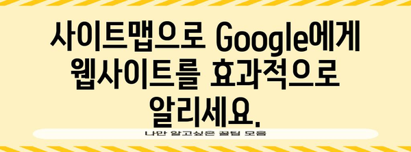 워드프레스 사이트 수익 창출 | Google 노출과 사이트맵 전략