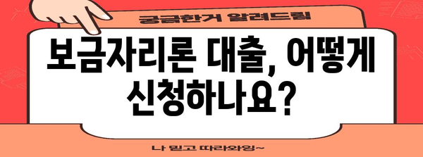 보금자리론 대출 | 자격 및 금액 파악하기