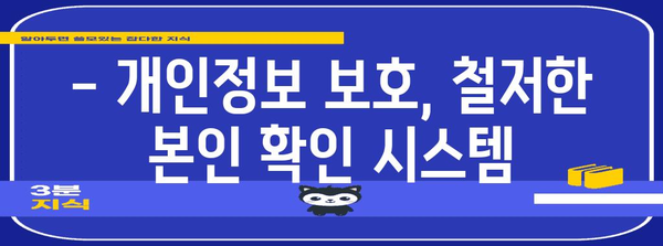 병원 방문 신분증 필수 | 본인 확인 강화, 개인정보 보호