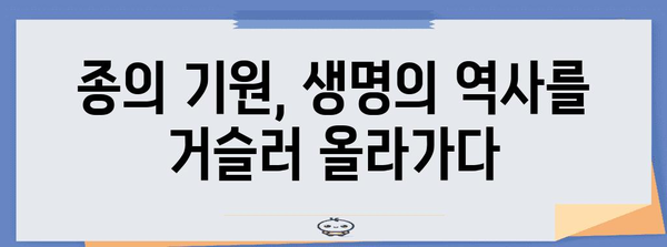 다윈의 "종의 기원" | 진화론의 핵심 개념과 의미 | 진화, 자연선택, 적자생존, 생물학