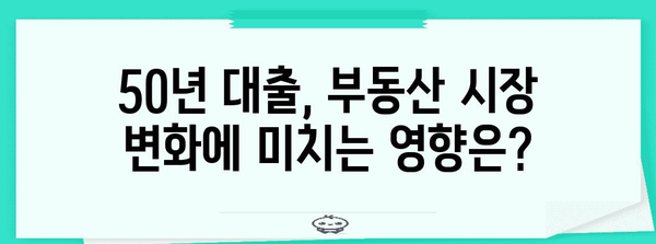 주택담보대출 | 50년 vs 30년 비교