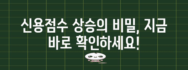 올크레딧 신용점수 급상승 | 등급 올리는 핵심 전략
