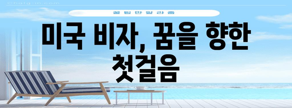 미국 비자 성공 신청 가이드 | 충실한 정보로 꿈 이루기