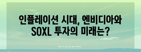 엔비디아, SOXL 주가 분석 | 인플레이션과 투자 전략