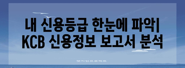 신용점수를 쉽게 확인하고 높이는 네이버와 KCB 활용법