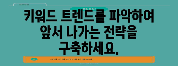 키워드 랭킹을 높이는 성공 전략