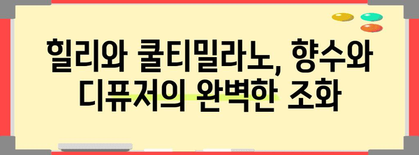 향수 & 디퓨저 체험의 천국 | 힐리 x 쿨티밀라노 팝업스토어