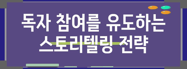 스토리텔링 마스터하기| 몰입도를 높이는 5가지 비밀 | 스토리텔링 기법, 흥미로운 이야기, 독자 참여