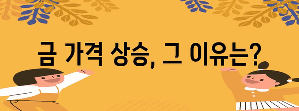 금 가격 상승 전망 | 3,000달러를 돌파할 가능성