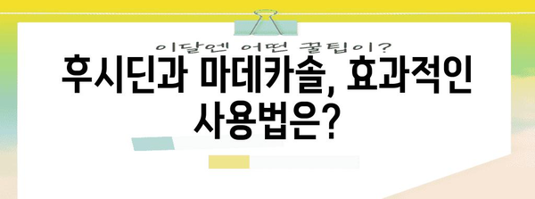 후시딘 vs 마데카솔 | 상처 치료 연고의 차이점과 사용법