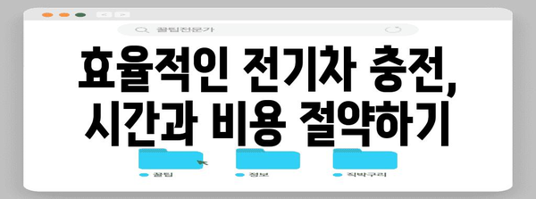 전기차 충전 가이드 | 장거리 주행의 비결