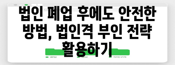 법인 폐업 후 책임 피하기 | 법인격 부인 전략