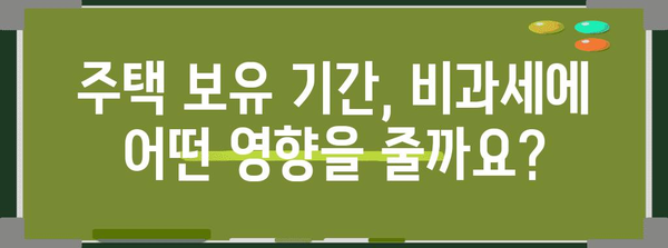 부동산 양도소득세 비과세, 나에게 적용될까요?