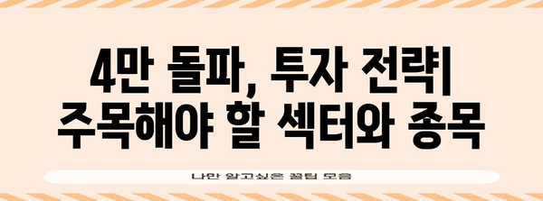 다우지수 4만 돌파 분석 | 투자 전략과 전망