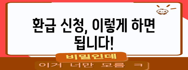 건강보험 정산금 환급 | 손쉽게 돈 되돌려받는 방법