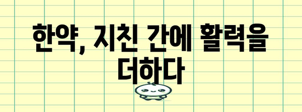 간 건강 관리 | 한약으로 치료 및 개선하기