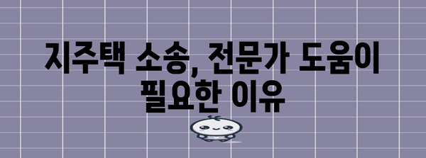 지주택 소송 법적 대처 가이드 | 알아두면 안전한 법률 지식