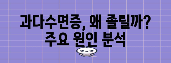 졸림의 비밀 밝히기 | 과다수면증 징후, 원인, 대처법