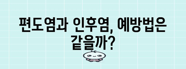 편도염 vs 인후염 구분법 | 증상과 차이점