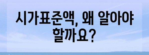 아파트 vs 건물 시가표준액 | 차이점 비교 가이드