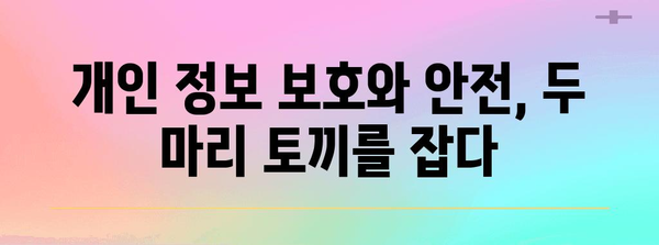 위급 상황 신속 대처 | 안산시 안전 신분증의 효율성