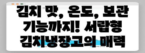 가족의 건강 지킴이! 서랍형 김치 냉장고 추천 가이드