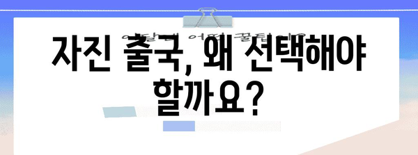 불법체류 특별 출국 제도 가이드 | 자진 출국 신청 방법