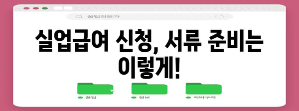 실업급여 신청 가이드 | 고용센터 방문과 내일배움카드 이용법