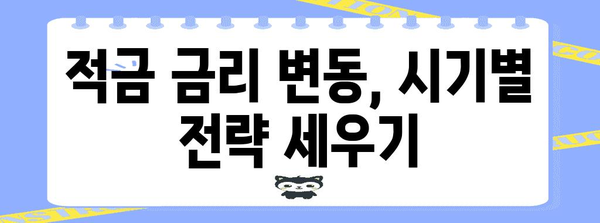 2024년 최신 적금 금리 비교 | 나에게 맞는 최고의 선택 찾기