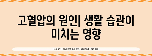 고혈압의 뿌리 찾기 - 건강한 삶의 시작점