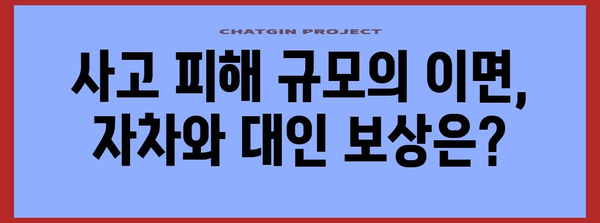 쏘카 사고 책임 완벽 분석 | 피해규모와 보험 처리법