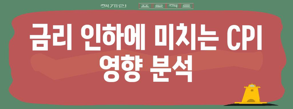 미국 CPI 발표 | 금리 인하 타이밍 전망